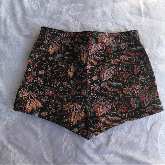 Topshop Pants - Topshop High Waisted Moto Shorts
